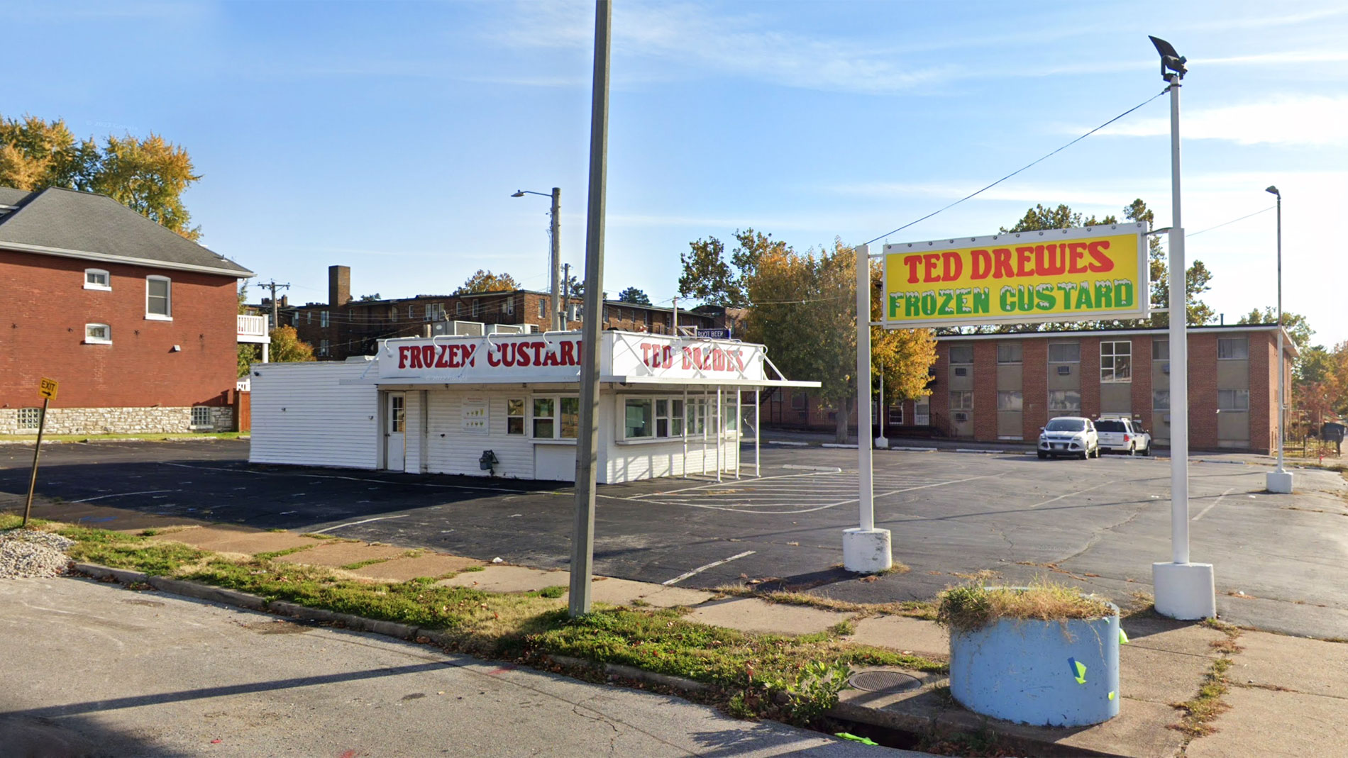ted drewes frozen custard on south grand boulevard in st. louis, missouri