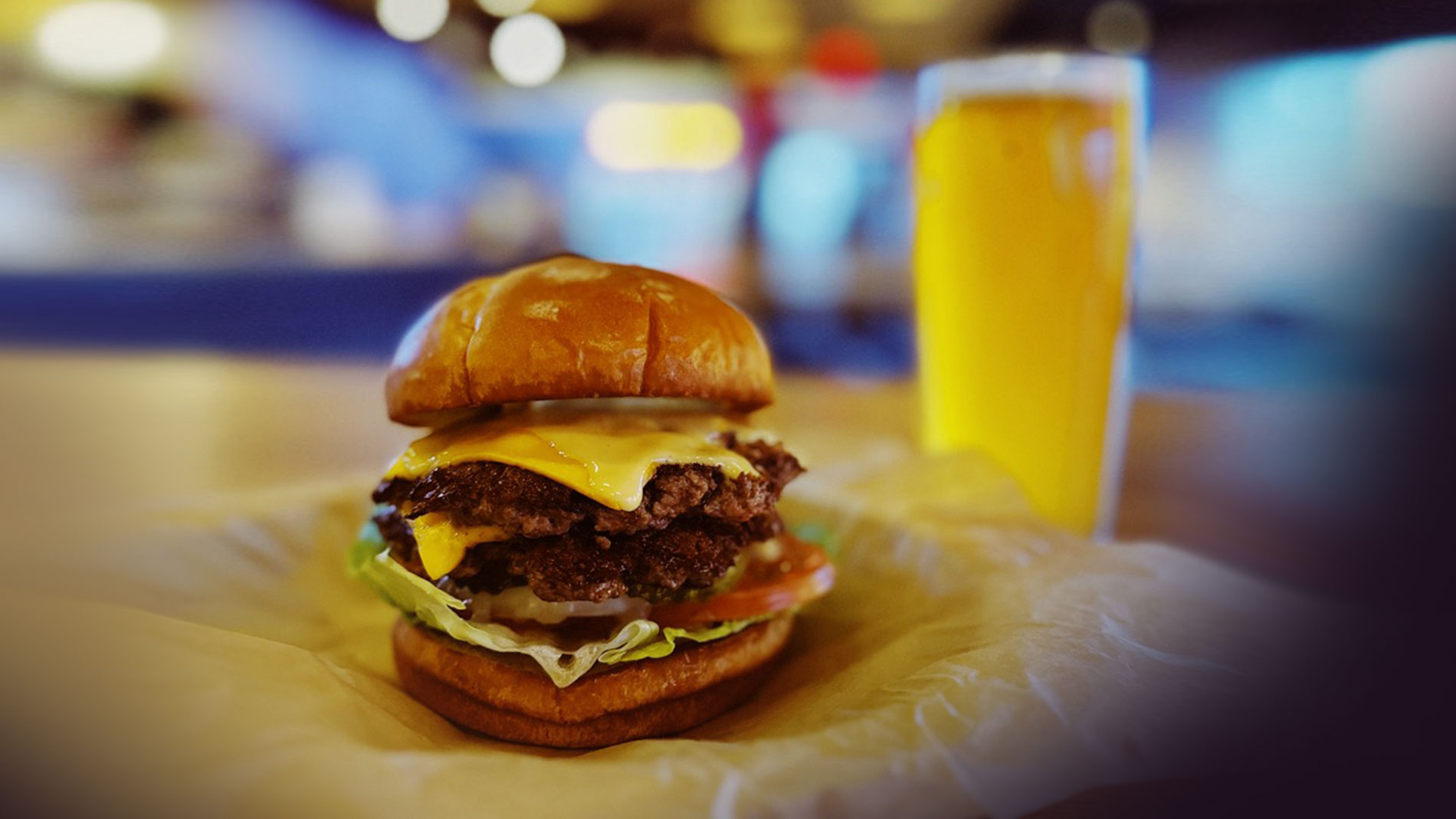 rockwell burger at rockwell beer co. in the grove in st. louis missouri