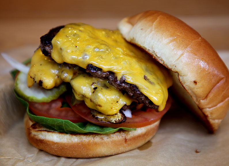 the o.g. burger at rockwell beer co. in st. louis