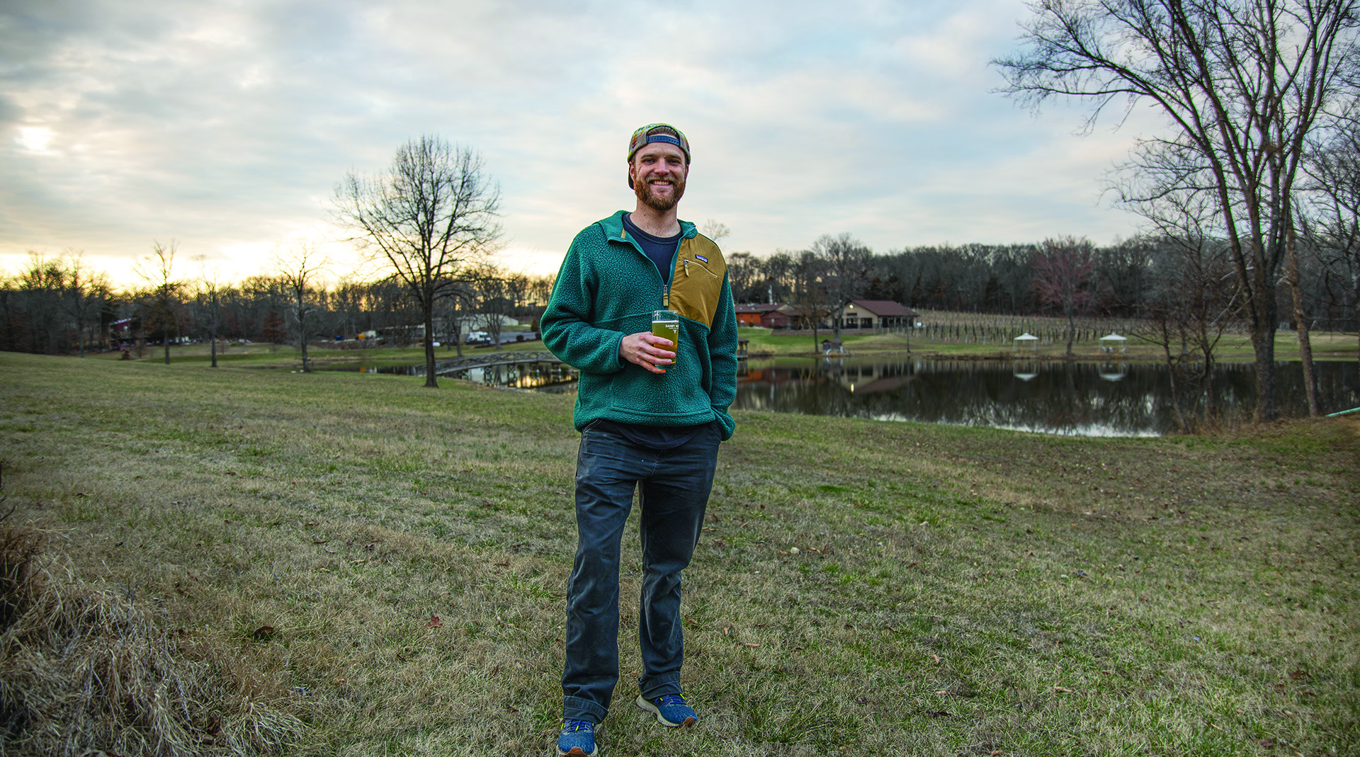 kyle mathias, head brewer at sandy valley brewing co. in hillsboro