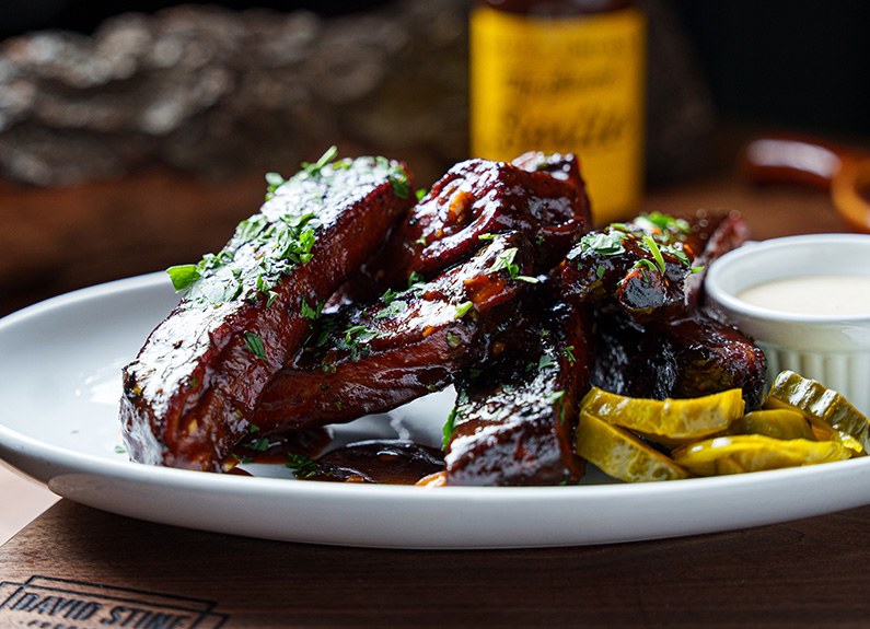 ribs at salt + smoke in st. louis