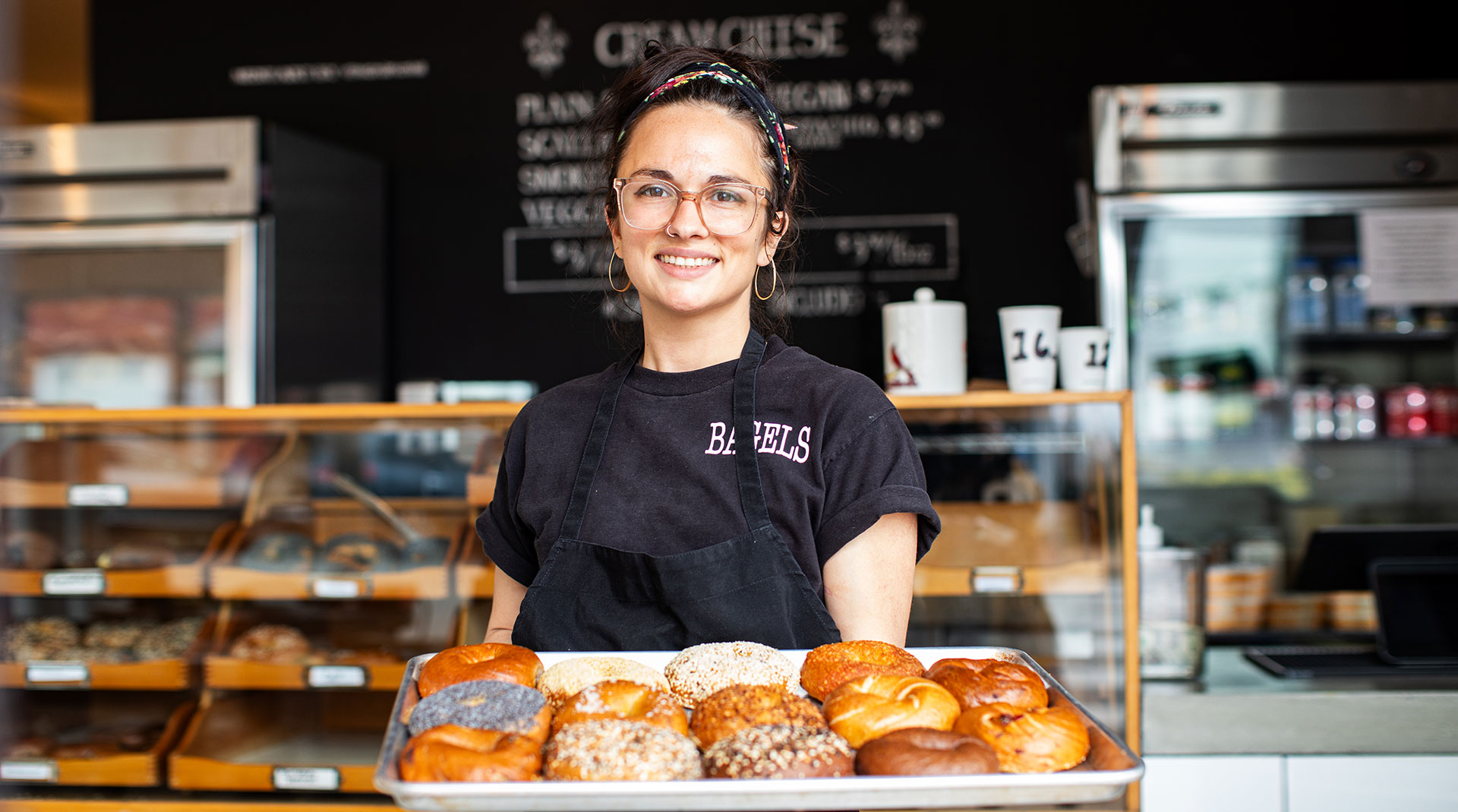 Baked & Boiled's New York-style bagels are a great addition to Soulard