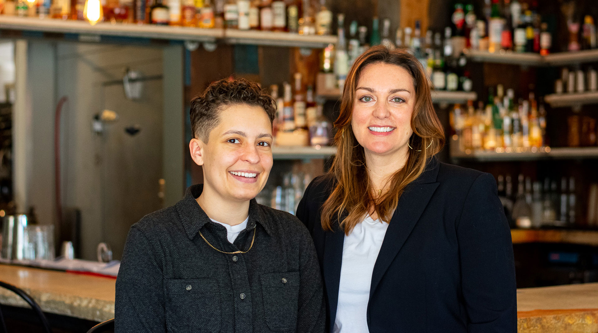 retreat gastropub co-owners sydney and jennifer caldwell