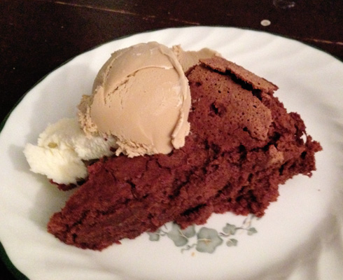 Alice Medrich's Fallen Chocolate Soufflé Cake