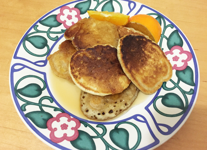 Michelle Davis and Matt Holloway’s Whole-Wheat Banana Pancakes