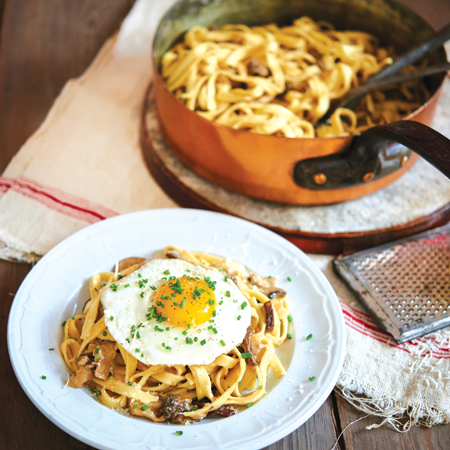 Wild Mushroom Fettuccine