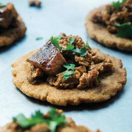 Loaded Nacho Arepas