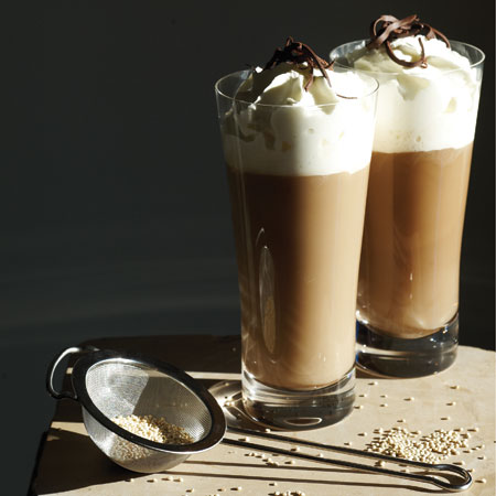 Quinoa Malted Mocha Cooler