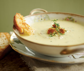 Roasted Garlic Soup