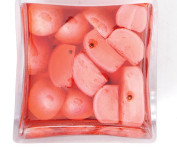 Pickled Pink Radishes