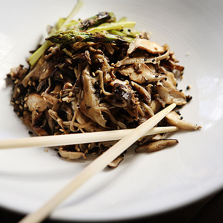 Warm Japanese Mushroom Salad