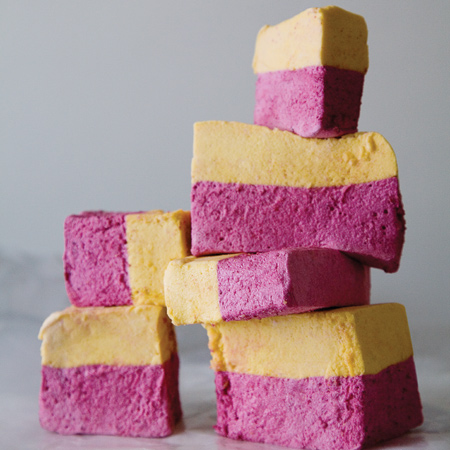 Blackberry Marshmallows