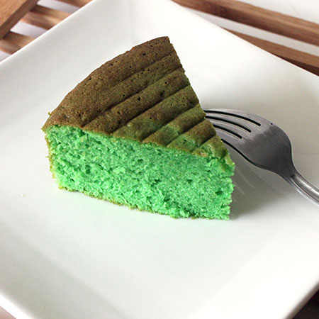 Pandan-Coconut Cake