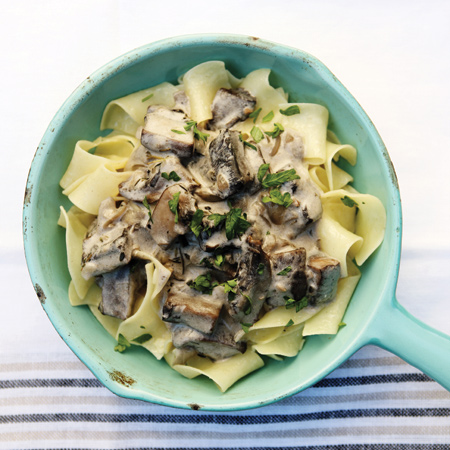 Mushroom Stroganoff