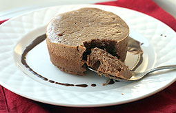 Chocolate-Peanut Butter Soufflé