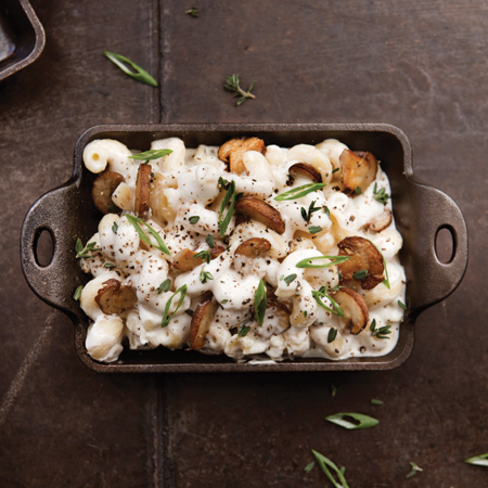 Truffle Mushroom Mac-N-Cheese 