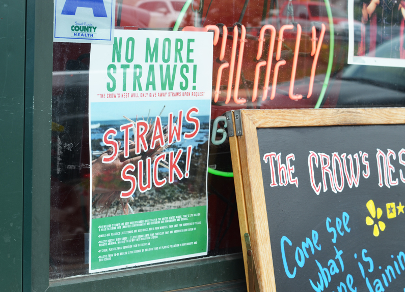 Restaurants get a shoutout for straw reduction