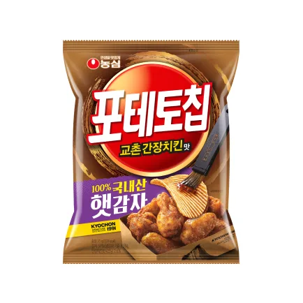 포테토칩 교촌간장치킨맛 제품 이미지