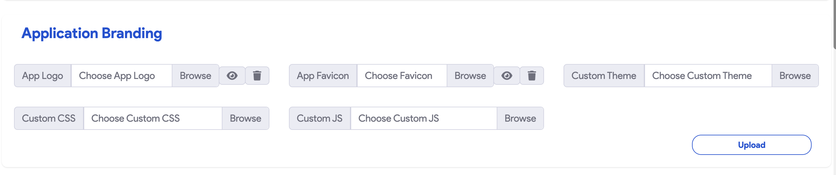 application branding