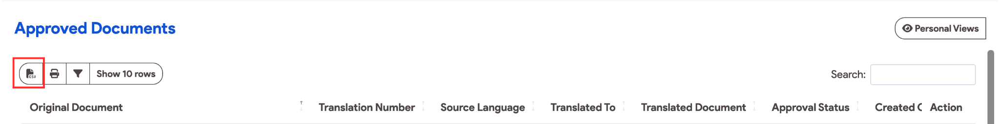 navigate to data migrations