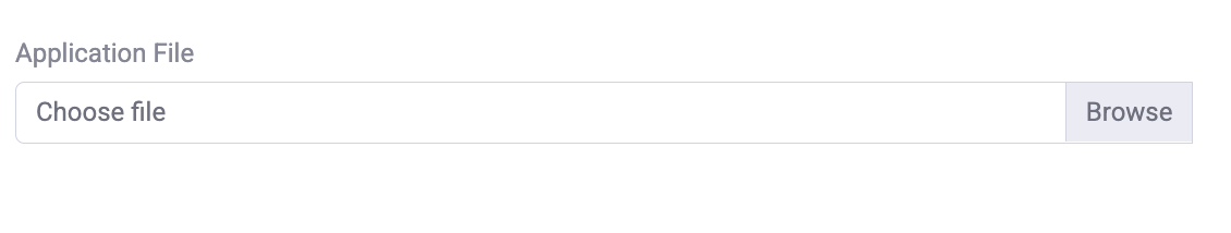 File Button Interface