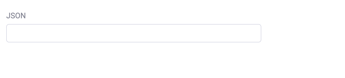 JSON Text Mode Screenshot