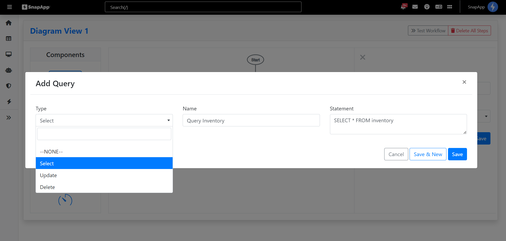 Add Query