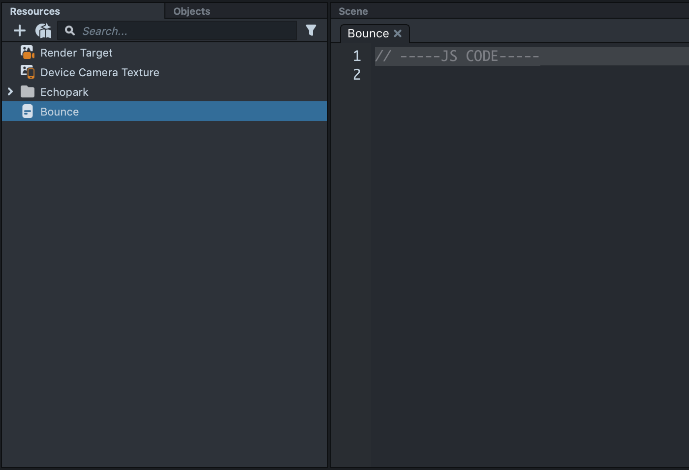 Scripting Example Lens Studio by Snap Inc.
