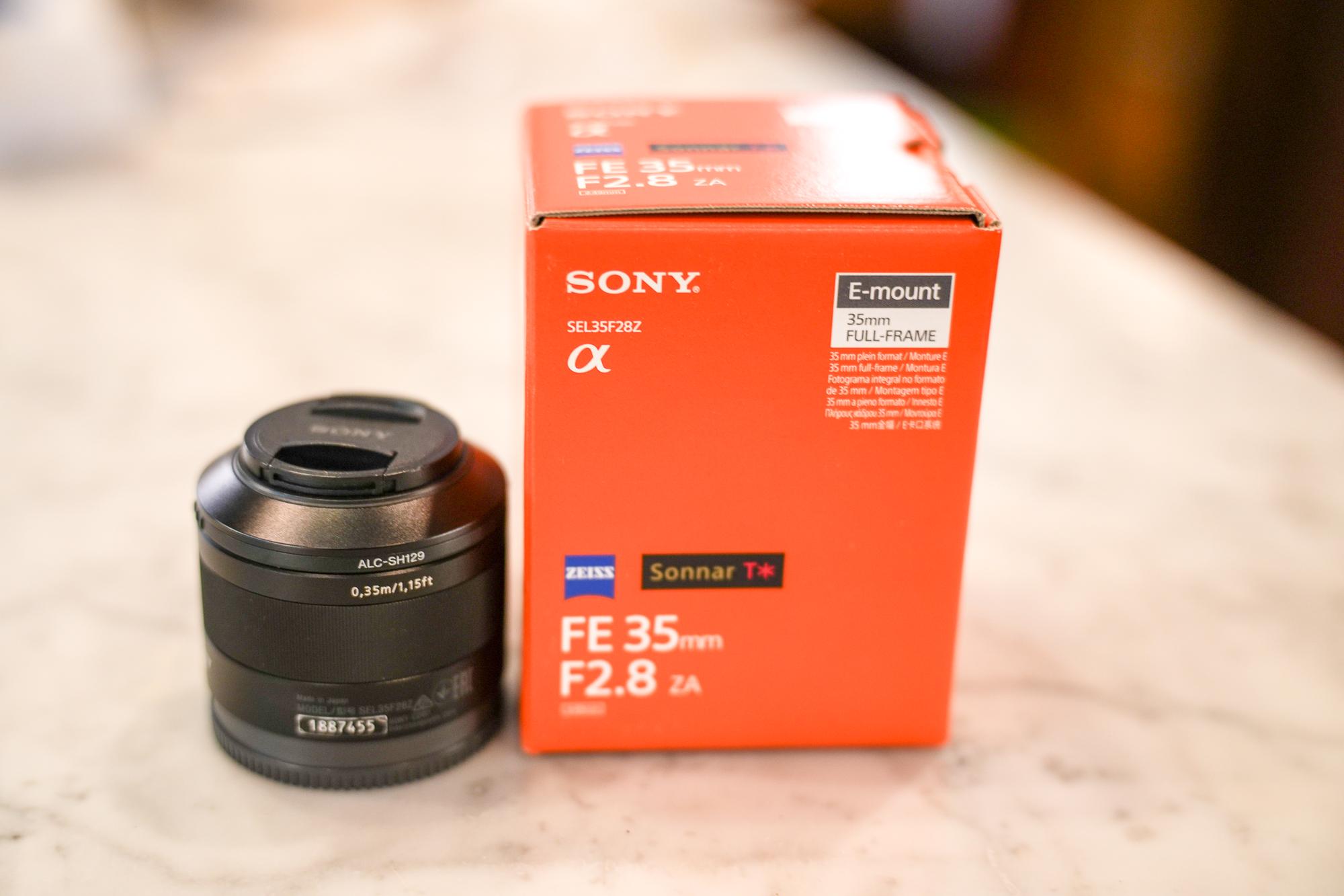 Sony Sonnar T* FE 35mm f/2.8 ZA Lens - for sale on Snapsome