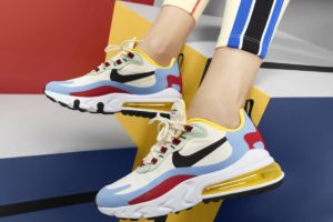 Precios de sneakers Nike Air Max 270 React niño y niña baratas