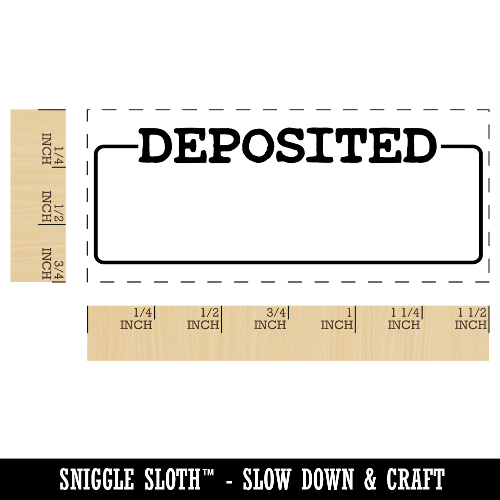 Small Deposited Date Stamp