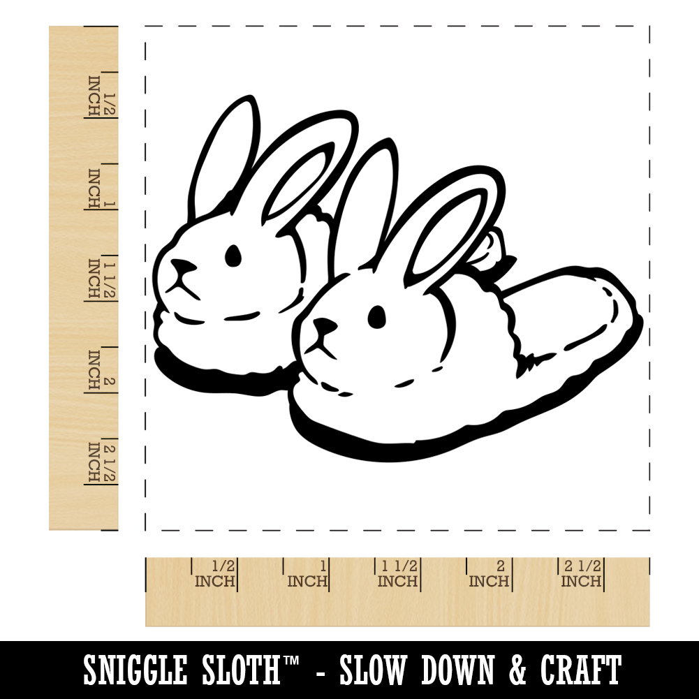 Sweet Sloth Hanging from Tree Rubber Stamp for Scrapbooking Crafting  Stamping - Mini 1/2 Inch 