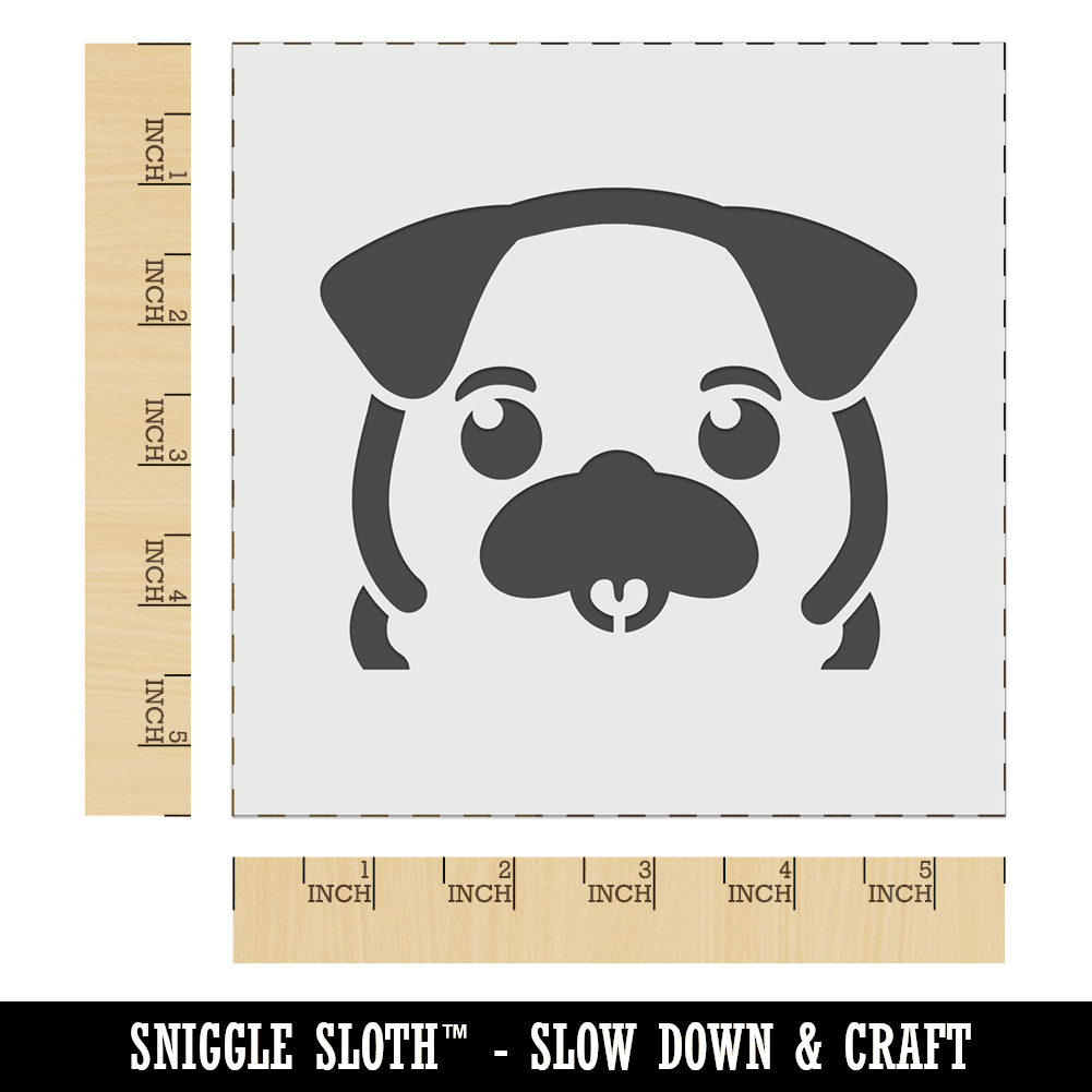 Peeking Sloth DIY Cookie Wall Craft Stencil - 11.5 Inch