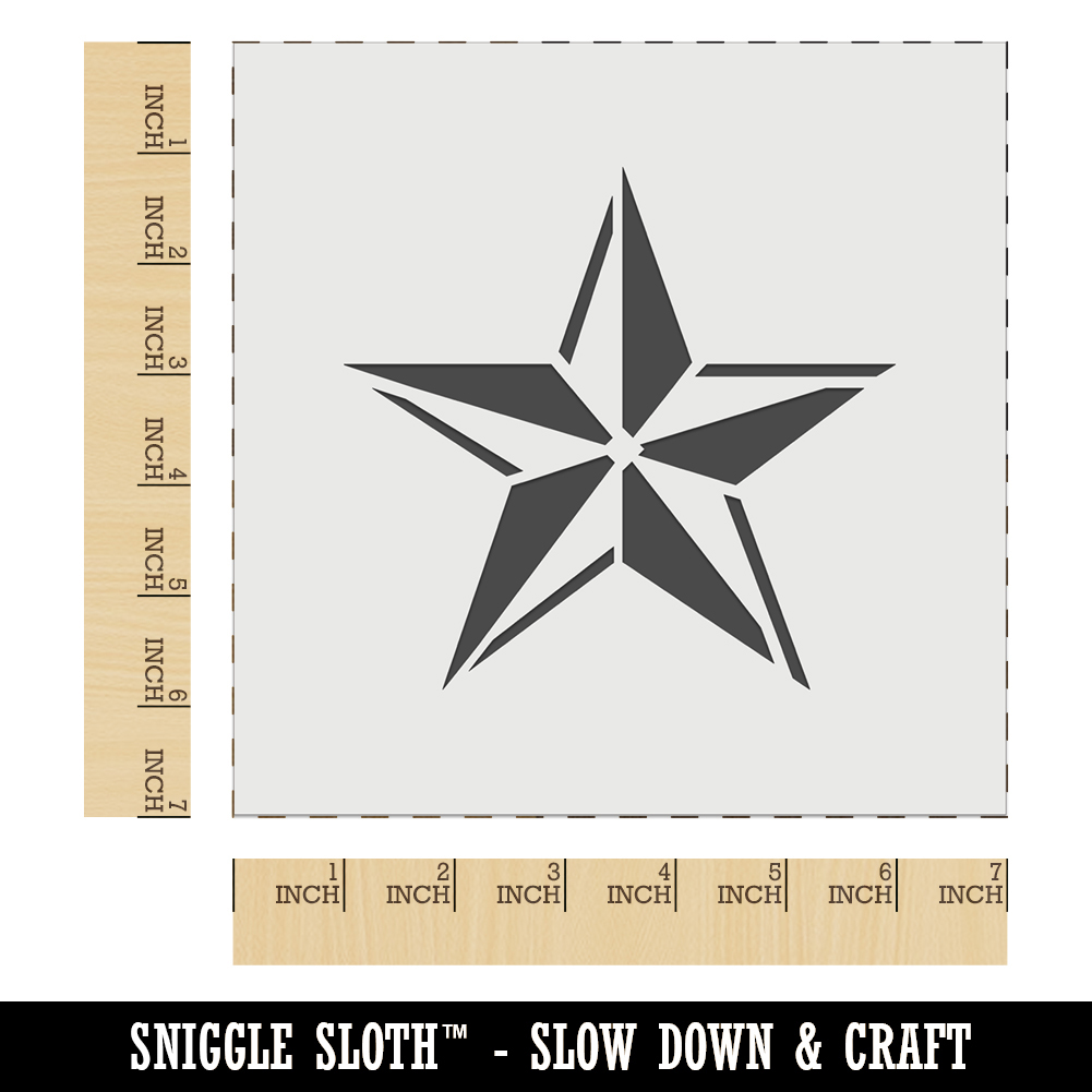 nautical star stencils