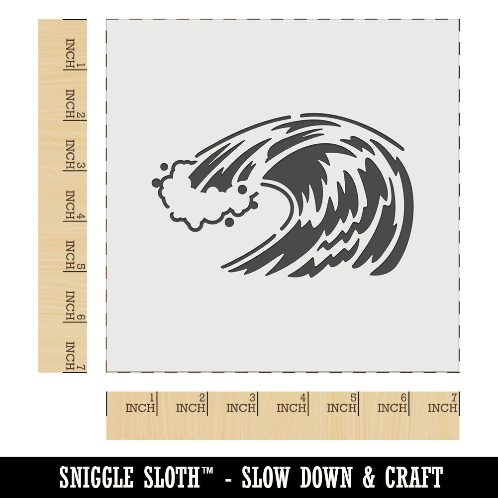 Art Deco Waves Stencil – sheyb