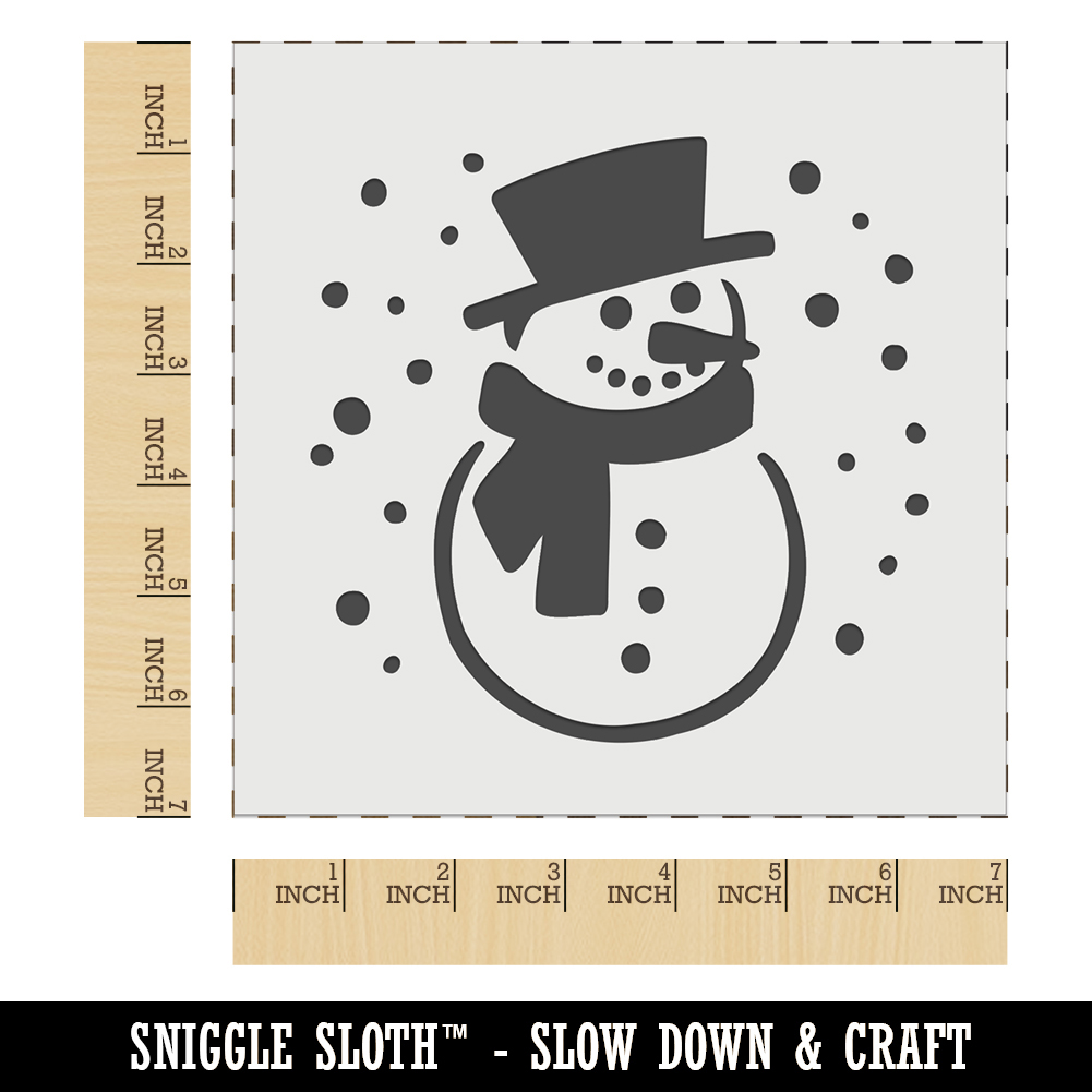 Peeking Sloth Wall Cookie DIY Craft Reusable Stencil – Sniggle Sloth