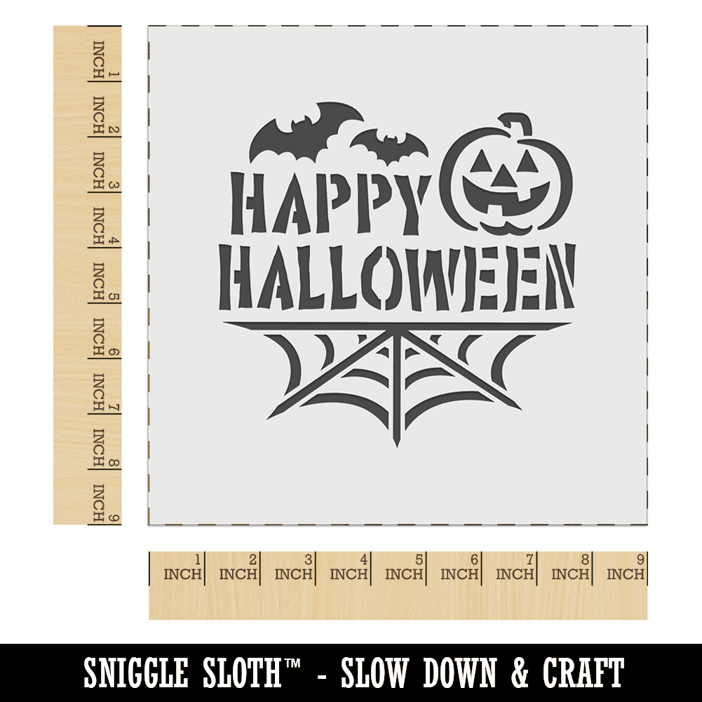 Flying Bats Stencil by StudioR12 - DIY Spooky Halloween Decorations –  StudioR12 Stencils