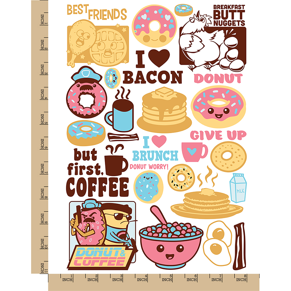 LARGE 'ENGLISH BREAKFAST' Temporary Tattoo (TO00032598) £5.99 - PicClick UK