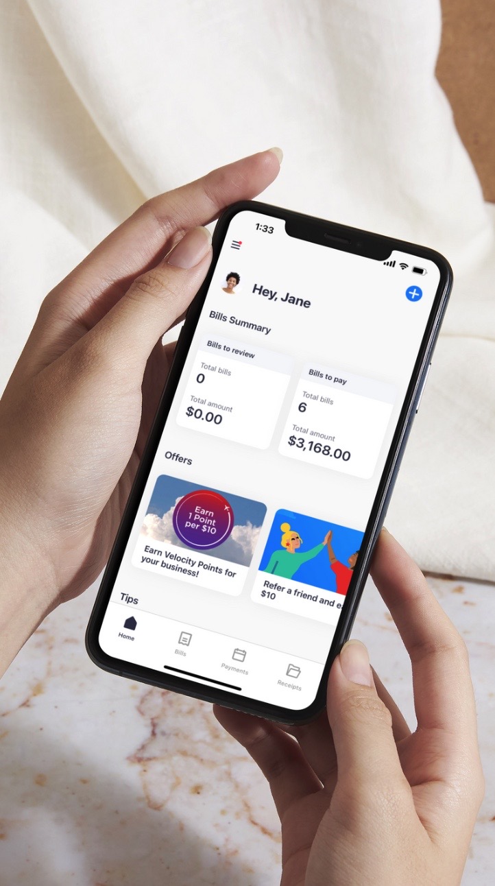Earn Velocity Points on bill payments