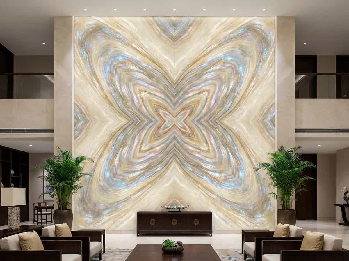 Mother of Pearl Bookmatch View