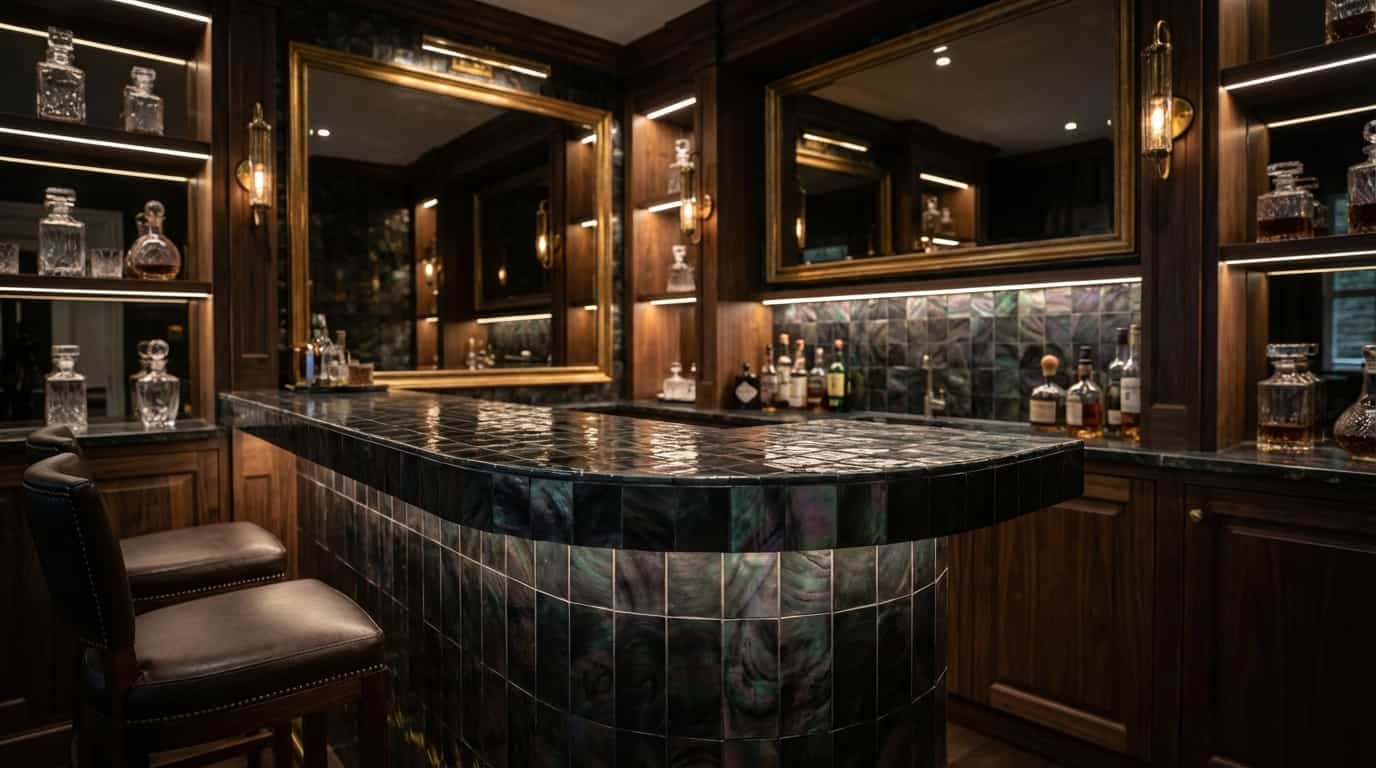 Black Mother of Pearl Environment 12