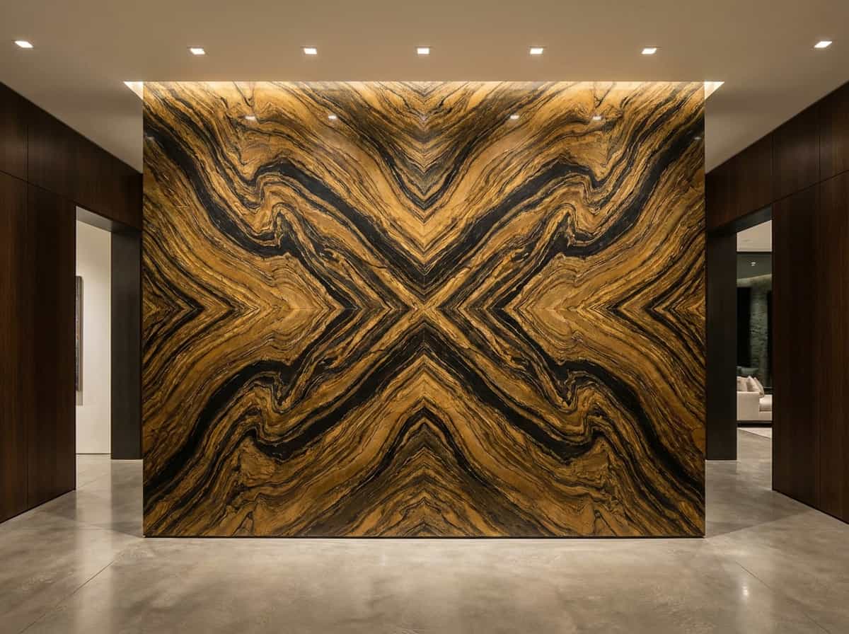 Tiger Eye Black Bookmatch View