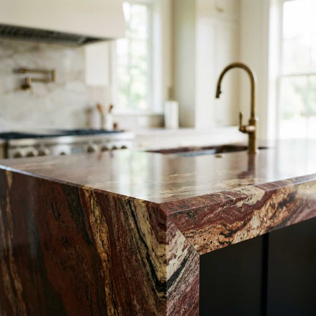 Bordeaux Edge Detail