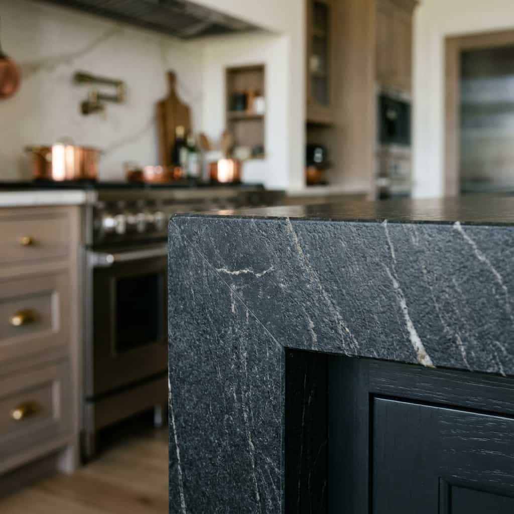 Nero Antique Edge Detail