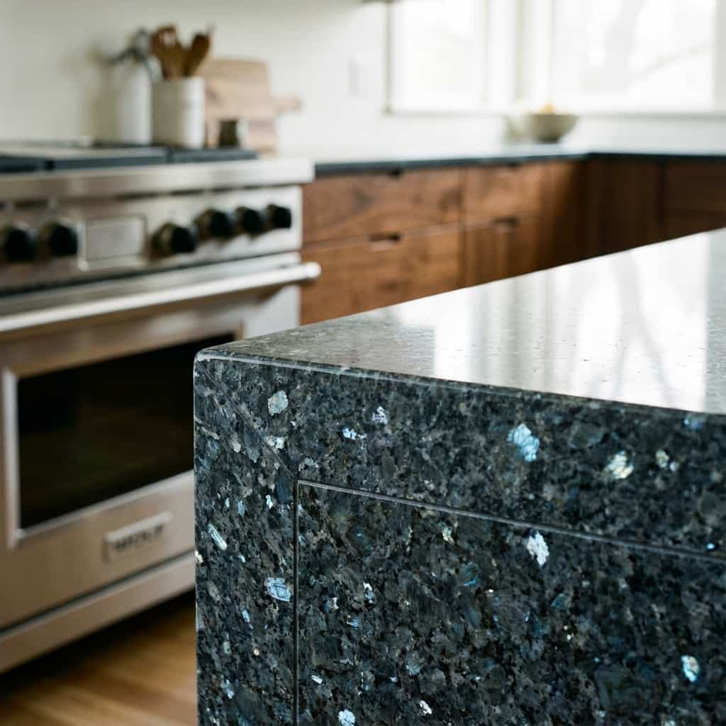 Blue Pearl Edge Detail