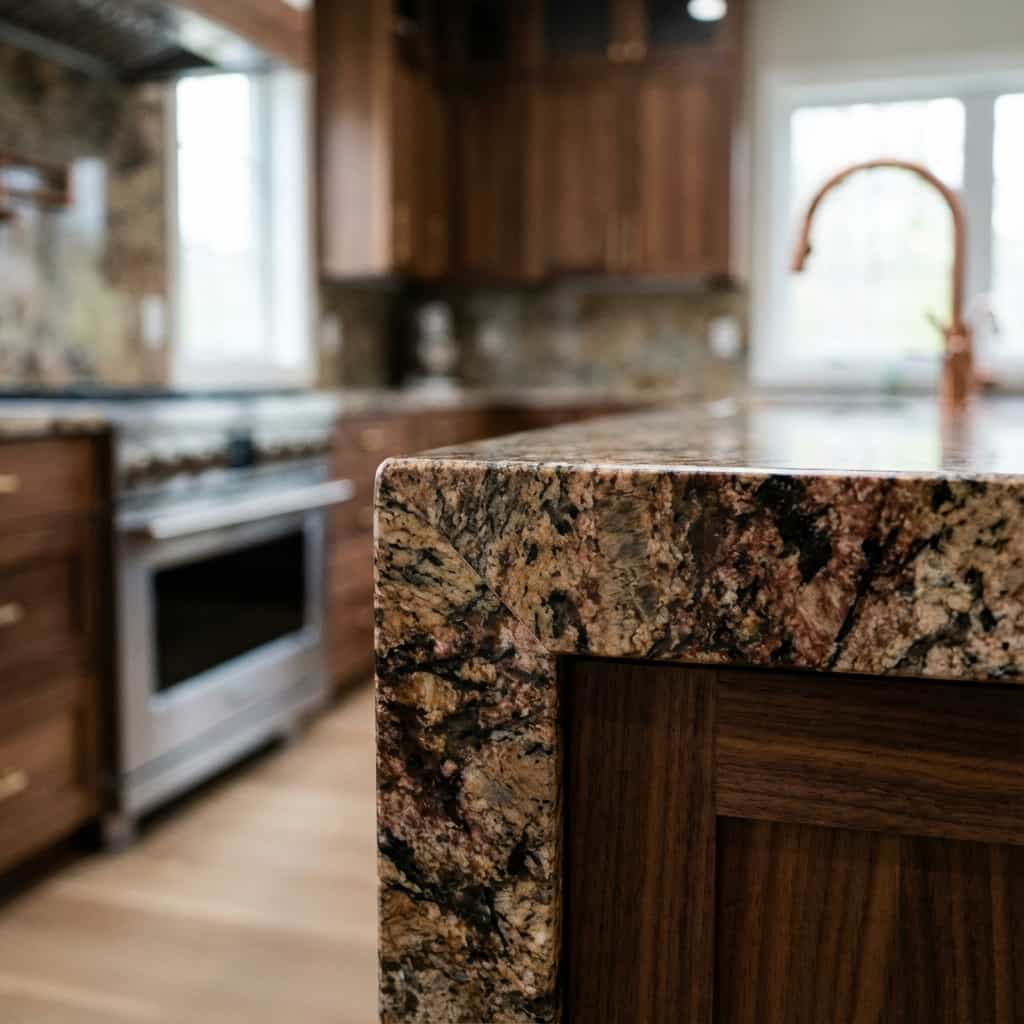 Tan Brown Edge Detail