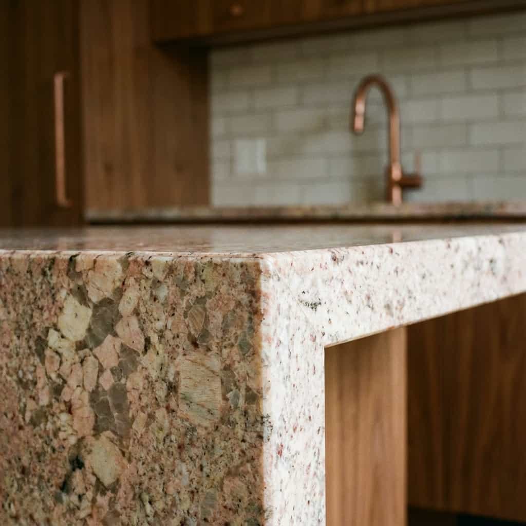 Rosy Pink Edge Detail