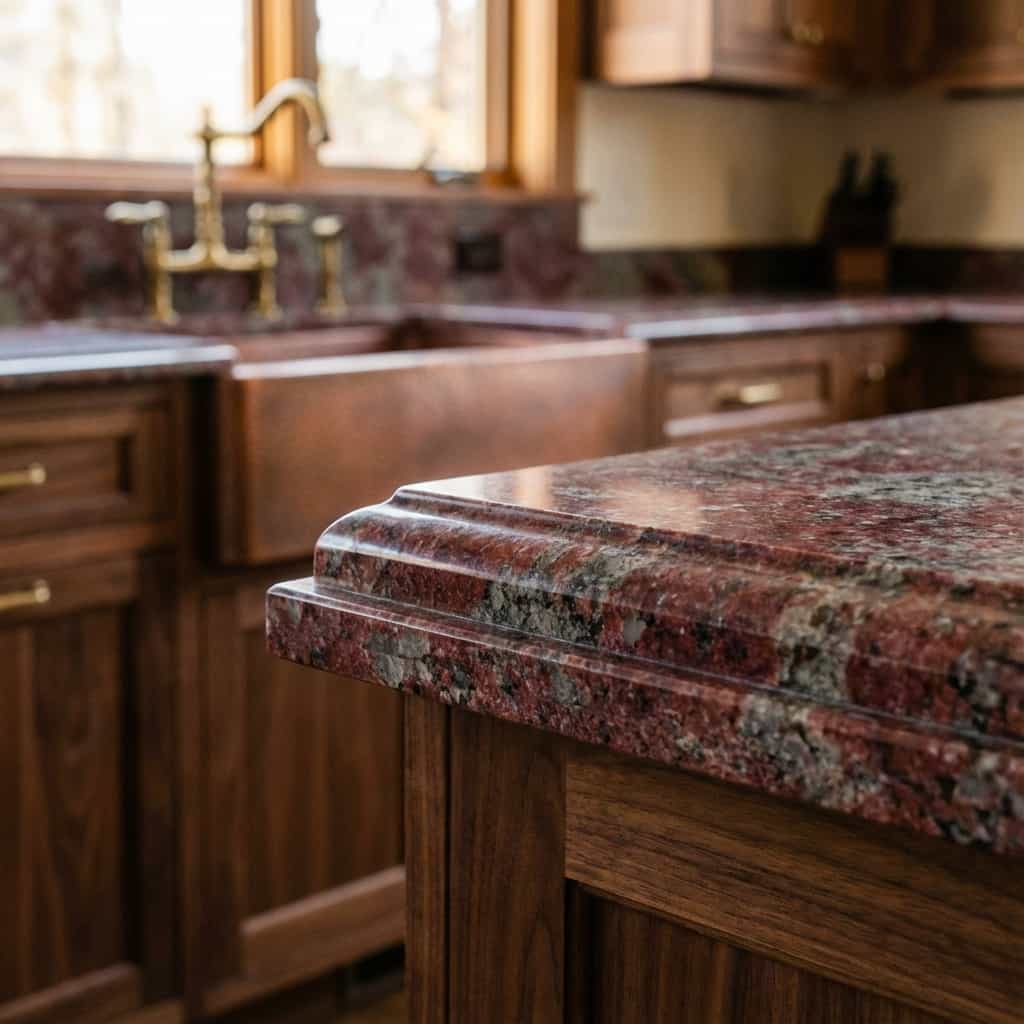 Imperial Red Edge Detail