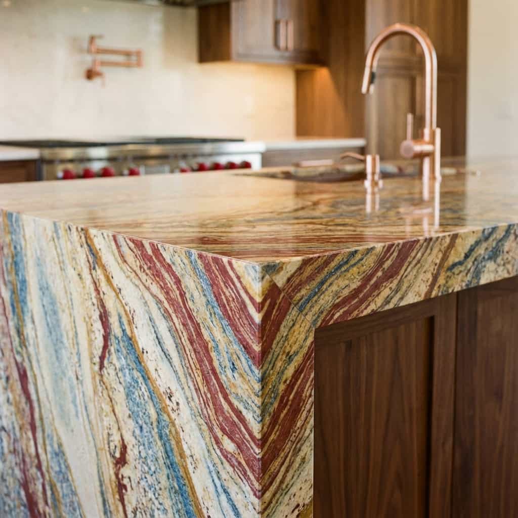 African Rainbow Edge Detail