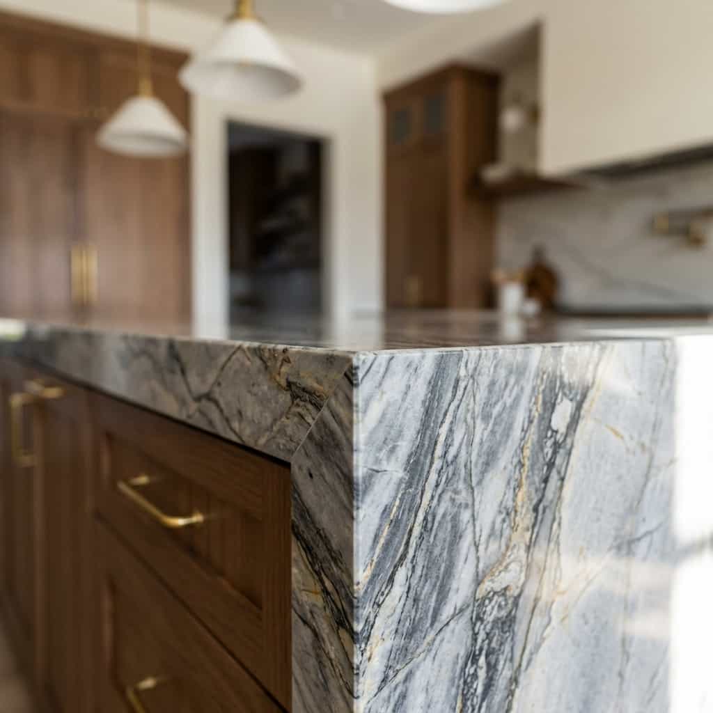 Silver Portoro Edge Detail